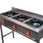 Anafe a Gas 3 Quemadores Acero Inoxidable Ventus VAAG-3P - Imagen 5