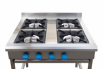 Anafe a Gas 4 Quemadores 30x30 cm Ventus VAAG-4p - Imagen 5
