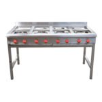 ANAFE 8 PLATOS INOXIDABLE GLP - Imagen 3
