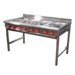 ANAFE 8 PLATOS INOXIDABLE GLP - Imagen 5