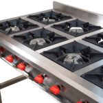 ANAFE 8 PLATOS INOXIDABLE GLP - Imagen 2