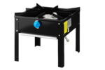 Anafe Bajo a Gas 1 Quemador Ventus VABG-1 ECO - Imagen 2