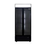 Visicooler All Black 2 Puertas Slim 515 Litros Ventus VC-600B