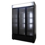 Visicooler All Black 3 Puertas Slim 800 Litros Ventus VC-900B - Imagen 2