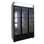Visicooler All Black 3 Puertas Slim 800 Litros Ventus VC-900B - Imagen 3