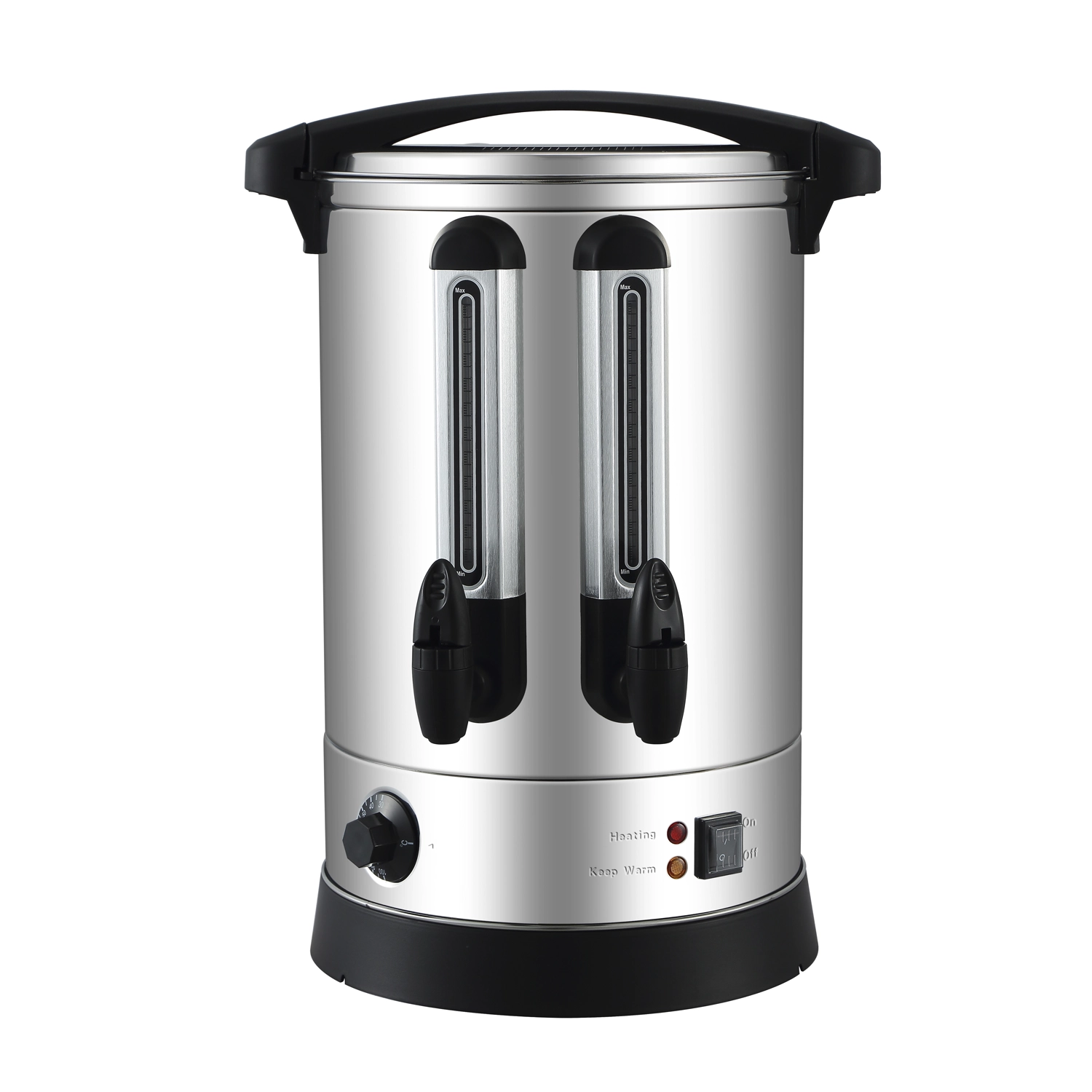 VHA2B-20_1500px Hervidor de Agua Doble Boquilla 20 Litros Acero Inoxidable Ventus VHA2B-20 - Imagen 1
