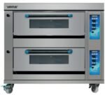 Horno de Piso a Gas 2 Cámaras Acero Inoxidable Ventus VHPG-2C