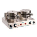 Wafflera Eléctrica Profesional 2 Platos 18,5 cm Ventus VWE-2S - Imagen 7