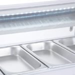 Vitrina Sushi Refrigerada 6 Depósitos GN 1/3 Ventus VERT-83 - Imagen 6