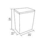 Congelador dual tapa dura 100LT - Imagen 5