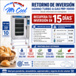 Horno Turbo a Gas 10 Bandejas Ventus PRP-10000 - Imagen 2