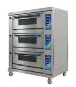 Horno de Piso a Gas 3 Cámaras Acero Inoxidable Ventus VHPG-3C - Imagen 5