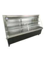Vitrina Refrigerada Vidrio Curvo 2 Metros Cousiño MRC200 - Imagen 4