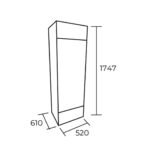 VISICOOLER 224 LT. NEGRO - Imagen 3