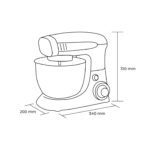 Batidora 4 LT. ( Color Negro ) - Maigas - Imagen 4