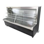 Vitrina Refrigerada Vidrio Curvo 2 Metros Cousiño MRC200