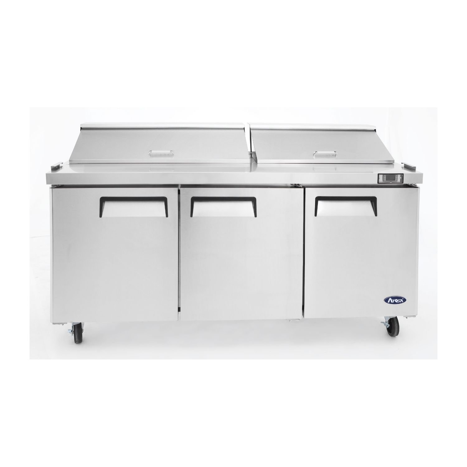 102023-1 Mesón Saladette 3 Puertas Acero 598L MSF8304-MSALD72" Atosa - Imagen 1