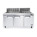 Mesón Saladette 3 Puertas Acero 598L MSF8304-MSALD72" Atosa - Imagen 5