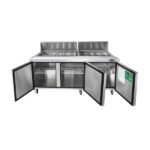 Mesón Saladette 3 Puertas Acero 598L MSF8304-MSALD72" Atosa - Imagen 4