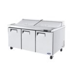 Mesón Saladette 3 Puertas Acero 598L MSF8304-MSALD72" Atosa - Imagen 2