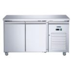 Mesón Refrigerado 2 Puertas Acero Inox. Vmr2Ps-260 S/S Ventus
