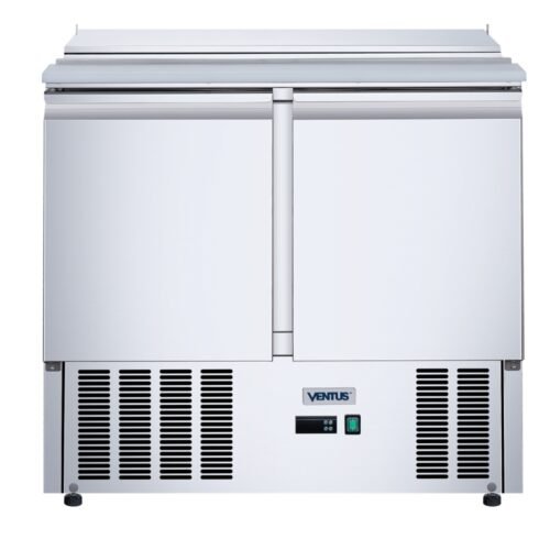 Meson Saladette 2 Ptas Acero Inox. VMRSL-380 BENEFIT S/S Ventus