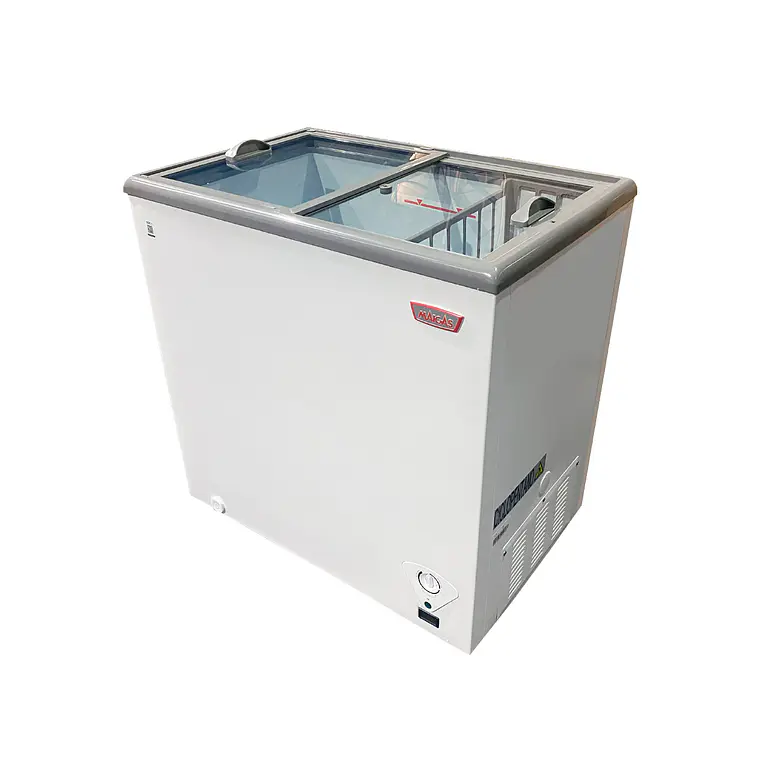 dsdfsdf CONGELADOR DUAL TAPA DE VIDRIO 199 Lts. - Imagen 1
