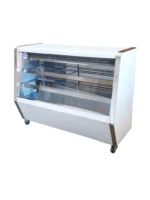 Mesón Refrigerado Vidrio Recto 150 cm Cousiño MR150