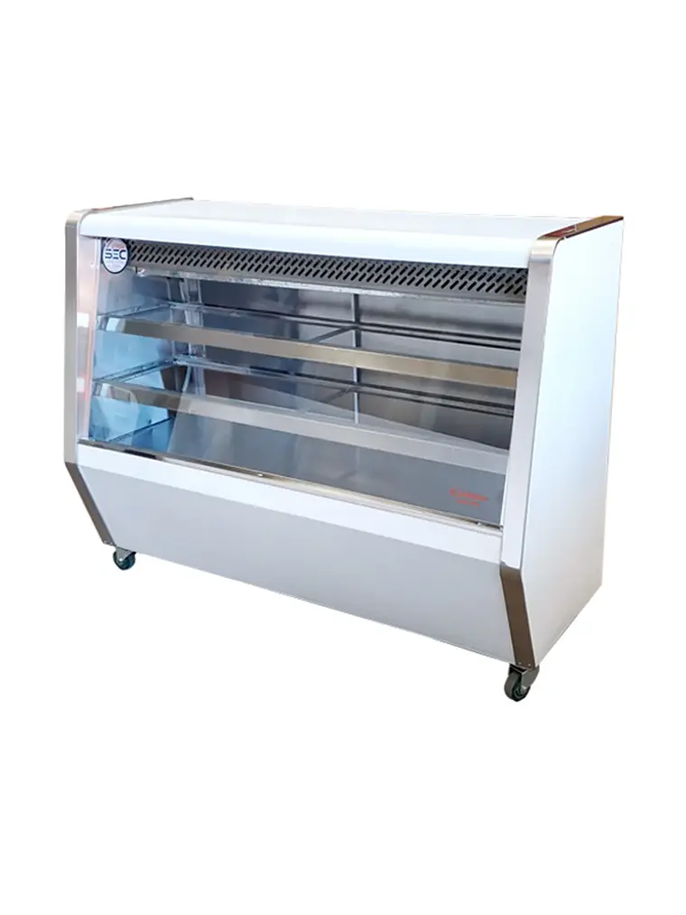 1013 (13) Mesón Refrigerado Vidrio Recto 150 cm Cousiño MR150 - Imagen 1