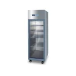 Congelador de acero inoxidable de 500 litros con 1 puerta de vidrio AF05G Maigas