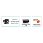 Congelador de acero inoxidable de 500 litros con 1 puerta de vidrio AF05G Maigas - Imagen 3