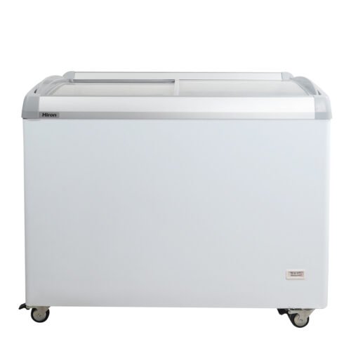 Conservadora horizontal con vidrio curvo SD-300A Hiron