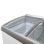 Conservadora horizontal con vidrio curvo SD-300A Hiron - Imagen 3
