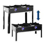 Anafe Industrial a Gas GLP 2 Platos Alto/Bajo VAG-2ECO Ventus