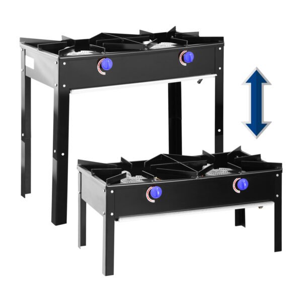 VAG-2ECO_1500px-600x600 Anafe Industrial a Gas GLP 2 Platos Alto/Bajo VAG-2ECO Ventus - Imagen 1