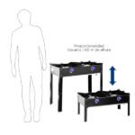 Anafe Industrial a Gas GLP 2 Platos Alto/Bajo VAG-2ECO Ventus - Imagen 2