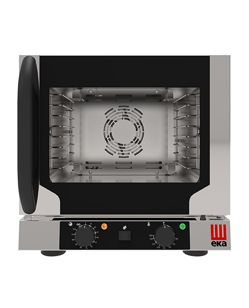 ekf-412-n-al-u Horno eléctrico ventilado vapor indirecto 4x1/2 GN EKF412NALU Eka - Imagen 1