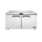 Mesón Refrigerado 2 Puertas Acero Reforzado 487 Litros MGF8410-MRR60" Atosa - Imagen 2