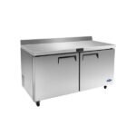 Mesón Refrigerado 2 Puertas Acero Reforzado 487 Litros MGF8410-MRR60" Atosa