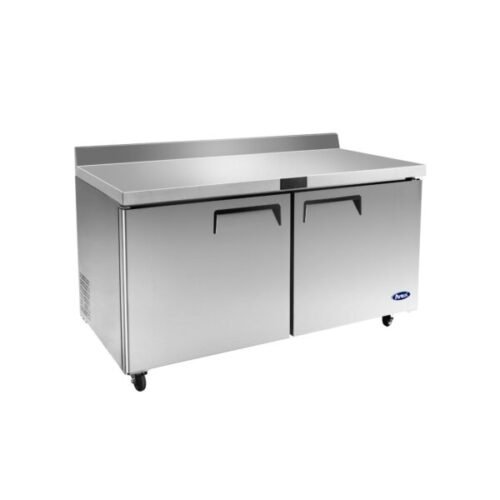 Mesón Refrigerado 2 Puertas Acero Reforzado 487 Litros MGF8410-MRR60" Atosa