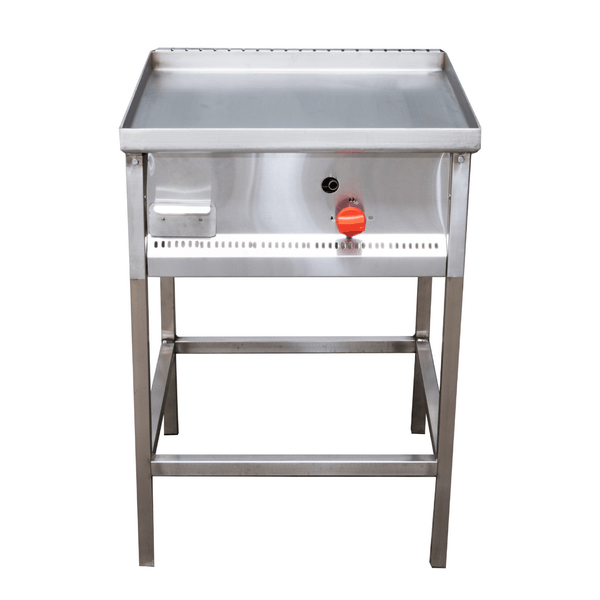 161860-600-600 Plancha Churrasquera a Gas GLP 60x60 cm con Recibidor VPLG-50AI Ventus - Imagen 1
