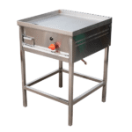 Plancha Churrasquera a Gas GLP 60x60 cm con Recibidor VPLG-50AI Ventus - Imagen 2