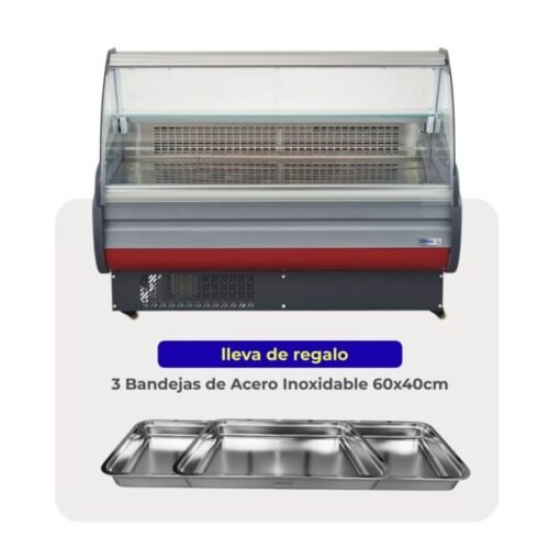 Vitrina Carnicera Refrigerada 380 Litros ELI-1500 Ventus