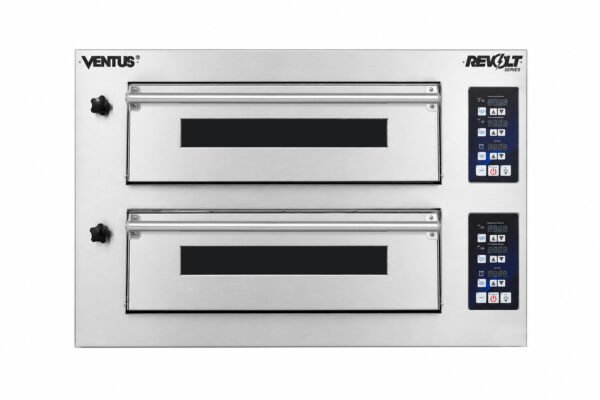 VHPE-REV2-4-600x400 Horno Pizzero Eléctrico 2 Cámaras 8 Pizzas VHPE-REV2 Ventus - Imagen 1
