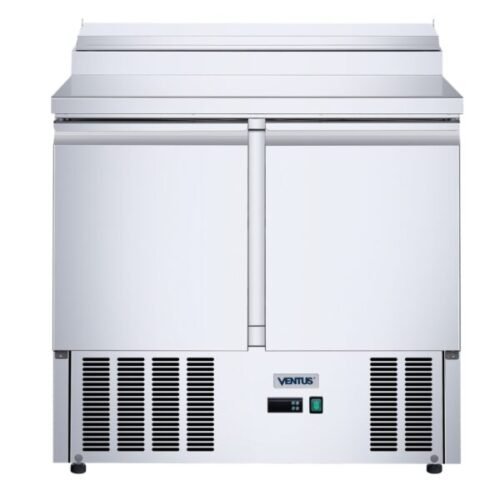 Mesón Saladette Refrigerado 2 Puertas 240 Litros VMRSL-370 BENEFIT Ventus