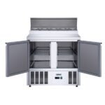 Mesón Saladette Refrigerado 2 Puertas 240 Litros VMRSL-370 BENEFIT Ventus - Imagen 4