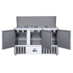 Mesón Saladette Refrigerado 3 Puertas 370 Litros VMRSL-375 BENEFIT Ventus - Imagen 5