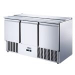Mesón Saladette Refrigerado 3 Puertas 370 Litros VMRSL-375 BENEFIT Ventus - Imagen 3