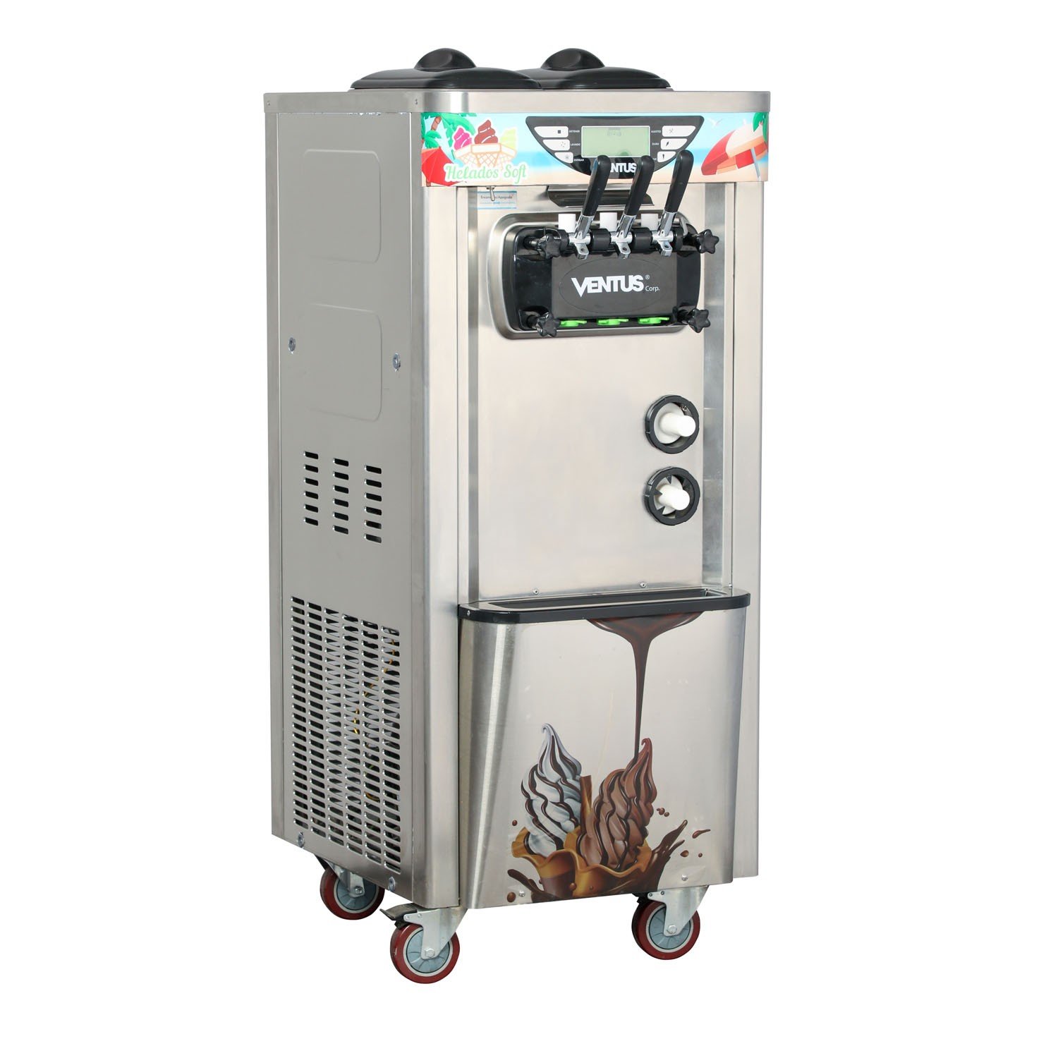 VSP-30PRO_2 Máquina de Helado Soft Pedestal 30 L/h VSP-30 PRO Ventus - Imagen 1